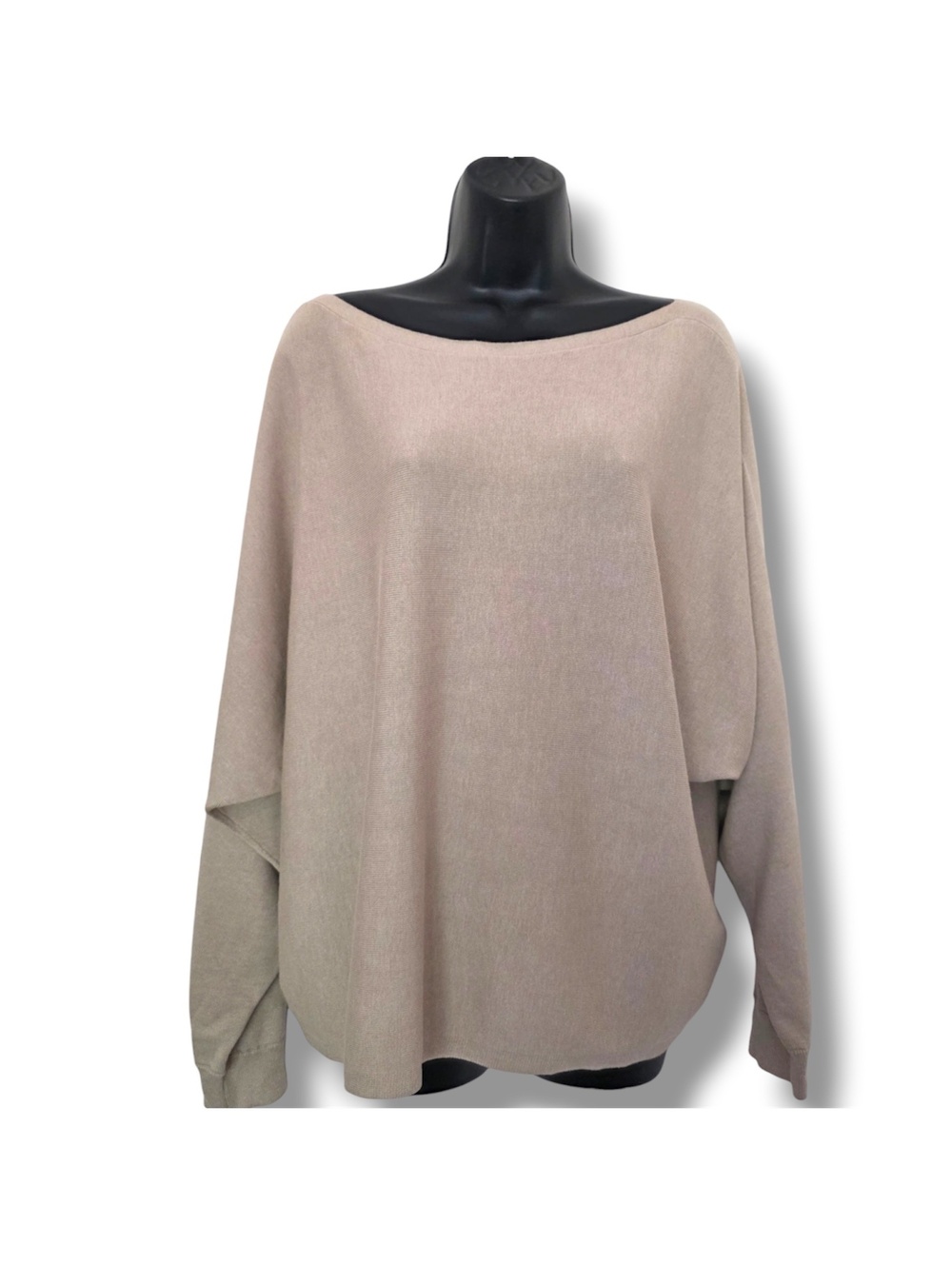LAUREN Ralph Lauren Women’s Tan Boatneck long sleeve sweater Size: 2X
